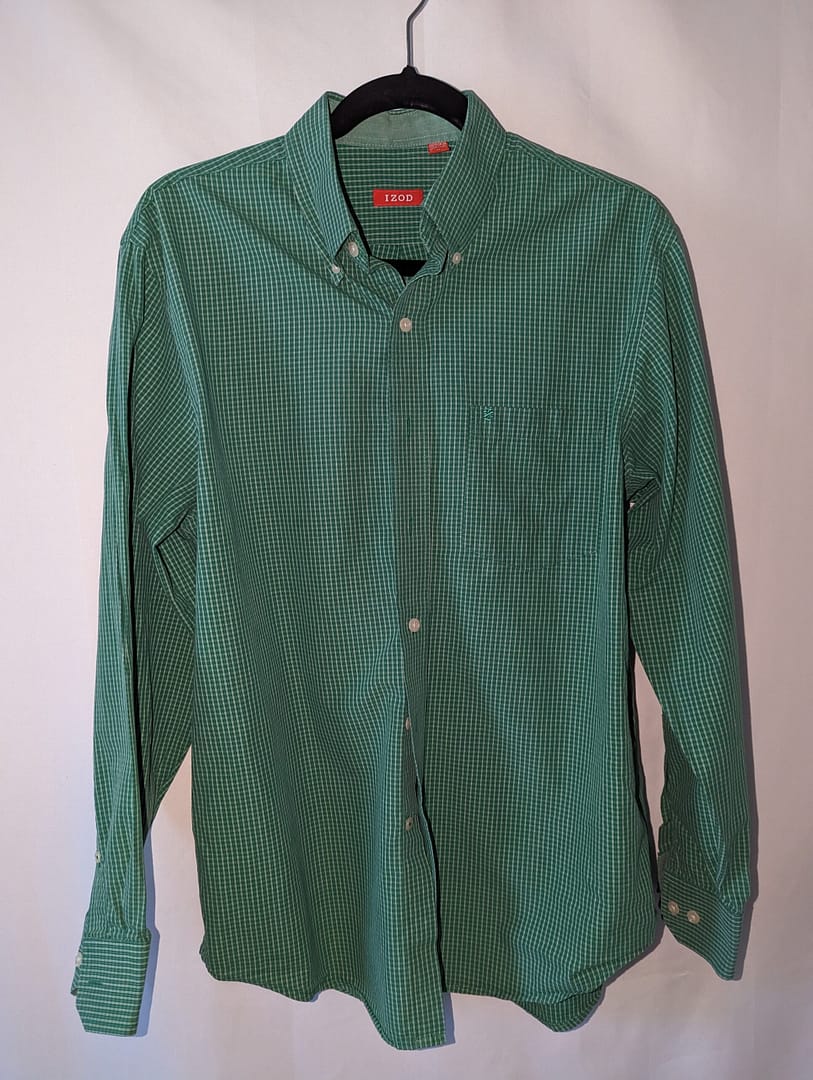 Izod Medium Button-Down Dress Shirt